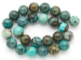 Turquoise Round Beads 16mm (TUR1394)