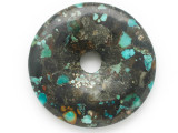 Turquoise Donut Pendant 47mm (TUR1372)