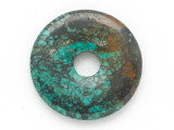 Turquoise Donut Pendant 25mm (TUR1410)