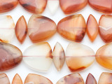 Carnelian Tabular Gemstone Beads 25mm (GS4896)