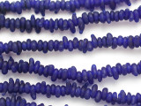 Blue Irregular Glass Beads 5-10mm (JV1318)