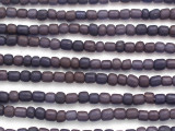 Purple Irregular Glass Beads 4-5mm (JV1330)
