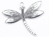 Dragonfly - Pewter Pendant 66mm (PW954)