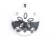 Sand Dollar - Pewter Pendant 54mm (PW955)