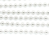 Silver Plated Ball Chain 4mm - 36" (CHAIN115)