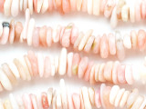 Pink Opal Saucer Chip Gemstone Beads 8-14mm (GS5093)