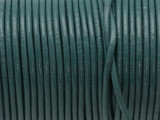 Teal Green Leather Cord 2mm - 36" (LR172)