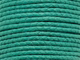 Turquoise Braided Leather Cord 3.5mm - 36" (LR180)