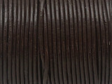 Dark Brown Leather Cord 1mm - 36" (LR197)