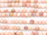 Peruvian Pink Opal Round Gemstone Beads 5mm (GS5114)