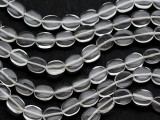Quartz Oval Tabular Gemstone Beads 10mm (GS5130)