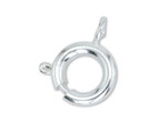 Silver Plated Spring Rings 7mm (SUP101)