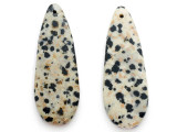 Dalmatian Jasper Earring Pair 42mm (GSP3427)