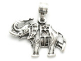 Elephant Metal Pendant 30mm (AP2275)