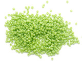 Lime Green Glass Seed Beads - 2mm (SB292)