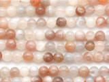 Moonstone Round Gemstone Beads 6mm (GS5243)