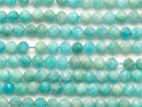 Amazonite Faceted Round Gemstone Beads 3mm (GS5256)
