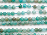Amazonite Faceted Round Gemstone Beads 3mm (GS5350)