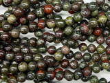 Dragon Blood Jasper Gemstone Beads 8mm (GS6045)