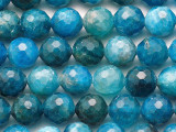 Apatite Faceted Round Gemstone Beads 8mm (GS5400)