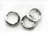 Pewter Bead - Oval Ring 11mm (PB892)