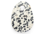 Dalmatian Jasper Gemstone Pendant 40mm (GSP3900)