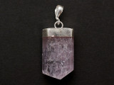 Pink Tourmaline & Sterling Silver Pendant 34mm (GSP3945)
