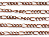 Copper Figaro Chain 4.5mm - 36" (CHAIN122)