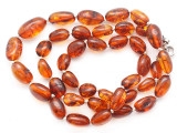 Genuine Amber Oval Nugget Beads 8-15mm (AB114)