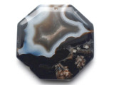 Natural Agate Gemstone Pendant 48mm (GSP4072)