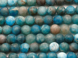 Matte Apatite Round Gemstone Beads 6mm (GS5446)