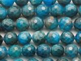 Apatite Faceted Round Gemstone Beads 8mm (GS5499)