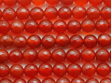 Carnelian Faceted Round Gemstone Beads 6mm (GS5507)