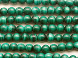 Malachite Round Gemstone Beads 4mm (GS5509)