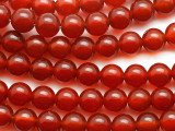 Carnelian Round Gemstone Beads 6mm (GS5510)