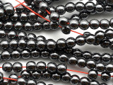 Hematite Round Gemstone Beads 4mm (GS5511)