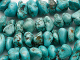 Turquoise Magnesite Nugget Gemstone Beads 12-18mm (GS5544)