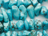 Turquoise Magnesite Nugget Gemstone Beads 12-20mm (GS5550)