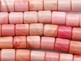 Pink Queen Conch Cylinder Shell Beads 10mm (SH582)