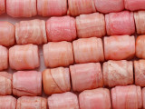Pink Queen Conch Barrel Shell Beads 12mm (SH584)
