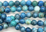 Chrysocolla Round Gemstone Beads 12mm (GS6026)