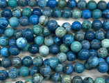 Chrysocolla Round Gemstone Beads 6mm (GS6027)