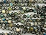 K2 Round Gemstone Beads 6mm (GS6047)