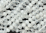 Selenite Round Gemstone Beads 8mm (GS6055)