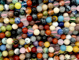 Mixed Round Gemstone Beads 8mm (GS6070)