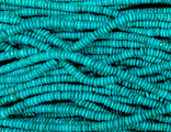 Turquoise Disc Beads 6mm (TUR1023)