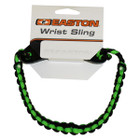 Easton Wrist Sling Diamond Paracord Wide Braid Green