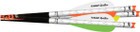 NAP - Quikfletch For Crossbow - 3" Twister Vanes - W/Y/Y- 6 PK