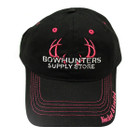 Bowhunters Supply Store Black/Pink Mesh Hat