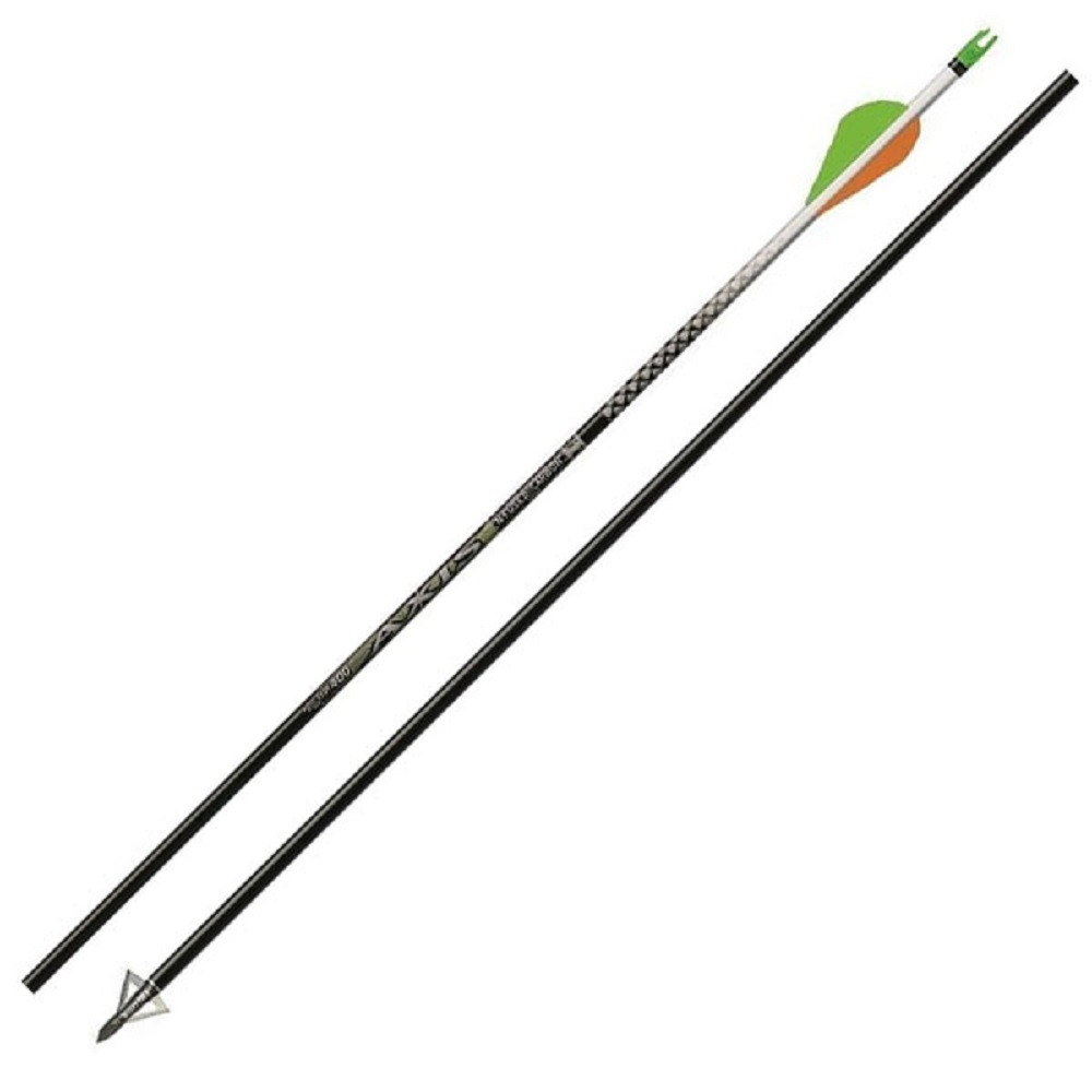 Easton 5mm FMJ Pro 400 Arrows Factory Fetched w/ 2" Blazer Vanes 6 Pack 